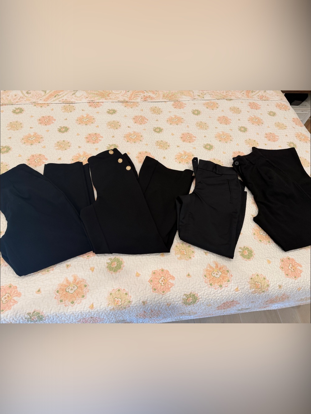 Black slacks sold as a bundle
